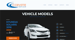 Desktop Screenshot of corvetterentacar.com